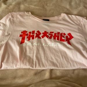Thrasher pink shirt